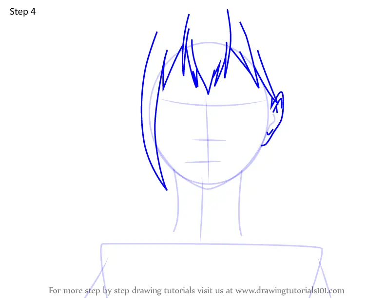 Learn How to Draw Hitoka Yachi from Haikyuu!! (Haikyuu!!) Step by Step ...