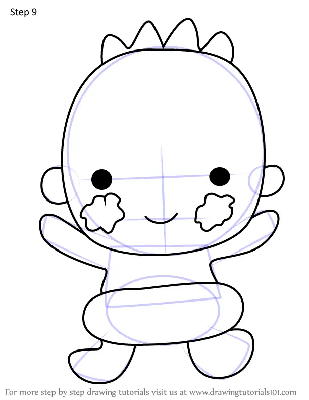 Learn How to Draw Accyan ga Ichiban from Hello Kitty (Hello Kitty) Step ...