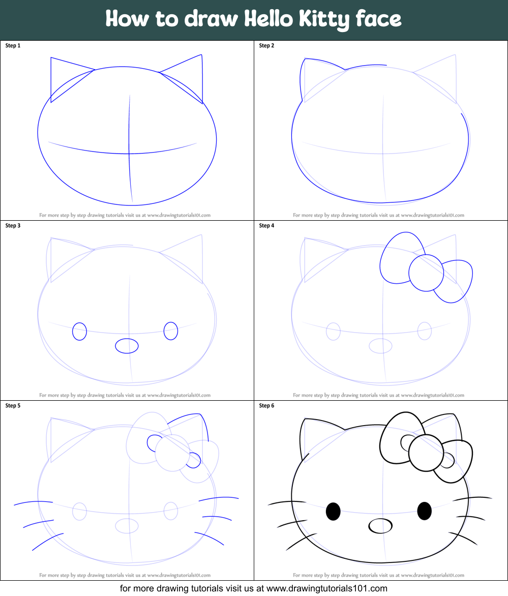 Top How To Draw Hello Kitty Face in the world Learn more here 