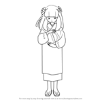 How to Draw Kanna from Inuyasha
