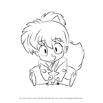 How to Draw Shippo from Inuyasha