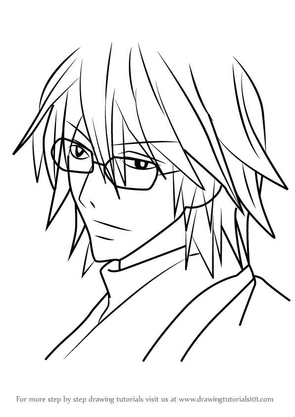 Learn How to Draw Keiichi Sumi from Junjou Romantica (Junjou Romantica ...