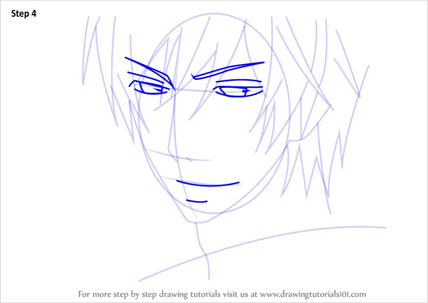 Step by Step How to Draw Kyo ijuuin from Junjou Romantica ...