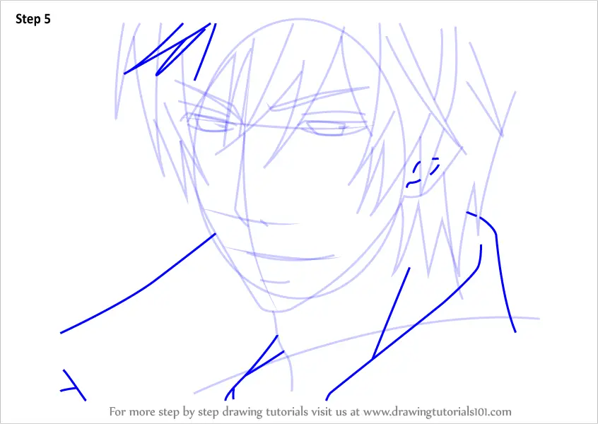 Step by Step How to Draw Kyo ijuuin from Junjou Romantica ...