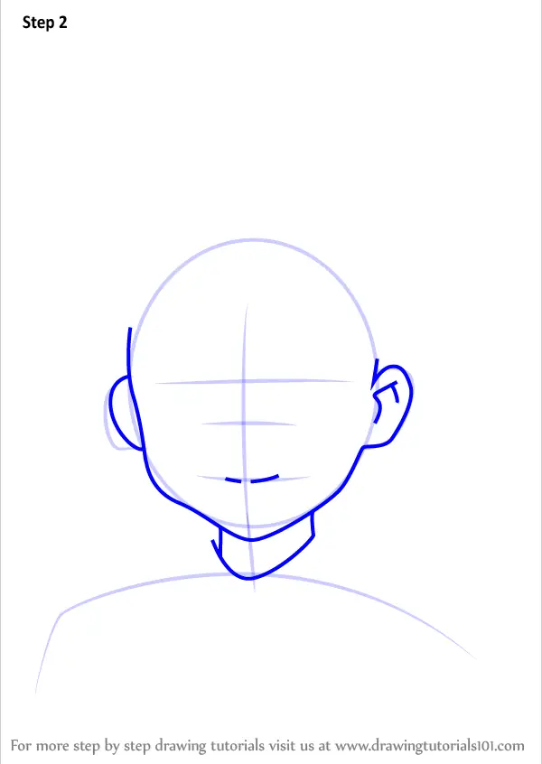 Step by Step How to Draw Jun Suzuki from K-ON!! : DrawingTutorials101.com