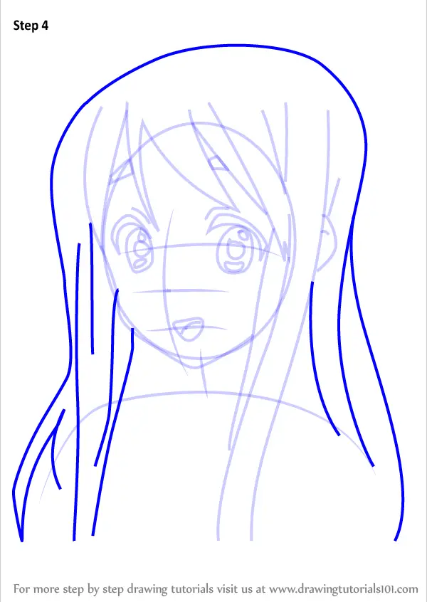 Learn How to Draw Tsumugi Kotobuki from K-ON!! (K-ON!!) Step by Step ...