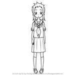 How to Draw Mina from Karakai Jouzu no Takagi-san