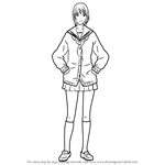 How to Draw Riko Aida from Kuroko no Basuke