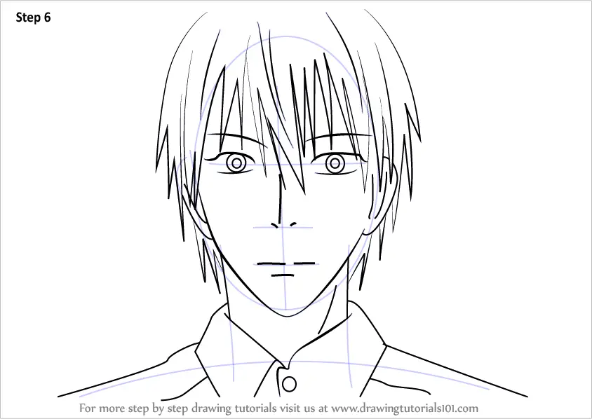 Step by Step How to Draw Ryota Kise from Kuroko No Basuke ...