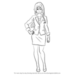 How to Draw Shizuku Ninomiya from Kyoukai no Kanata