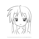 How to Draw Miki Hiiragi from Lucky Star