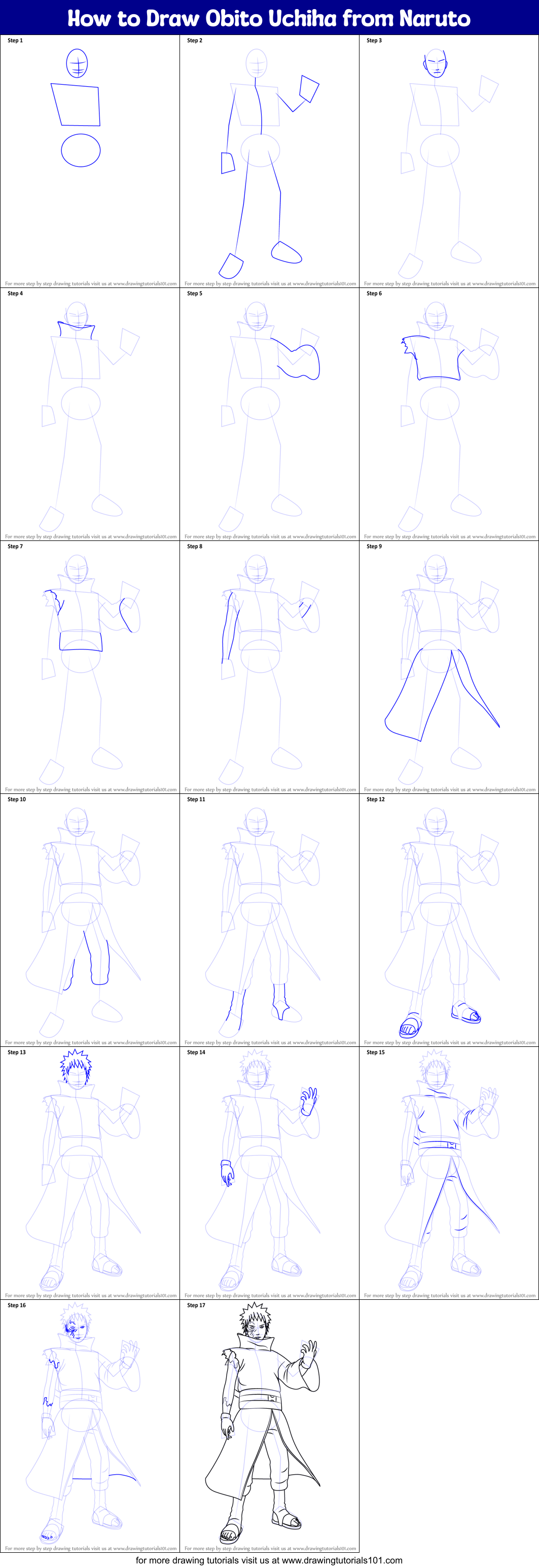 Best How To Draw Obito Uchiha Step By Step of all time Don t miss out 