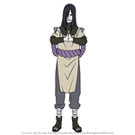 How to Draw Orochimaru from Naruto