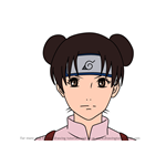 How to Draw Tenten from Naruto
