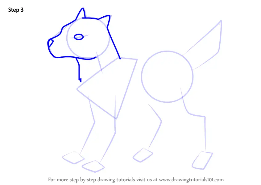 Learn How to Draw Buddy from Nichijou (Nichijou) Step by Step : Drawing ...