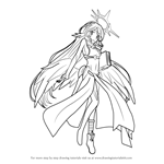 How to Draw Jibril from No Game No Life