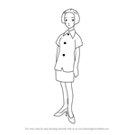How to Draw Atsuko Okamura from Ojamajo Doremi