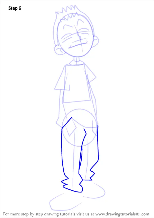 Step by Step How to Draw Kenta Iizuka from Ojamajo Doremi ...