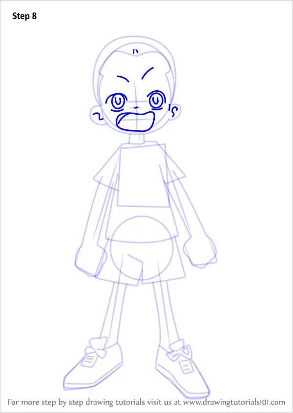 Step by Step How to Draw Kotaro Okajima from Ojamajo Doremi ...