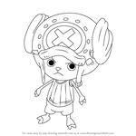 How to Draw Tony Tony Chopper from One Piece