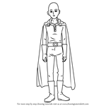How to Draw Saitama from One-Punch Man