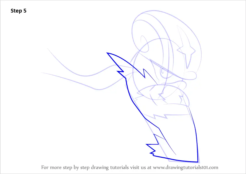 Learn How to Draw Accelgor from Pokemon (Pokemon) Step by Step