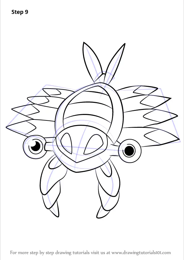 Learn How to Draw Anorith from Pokemon (Pokemon) Step by Step : Drawing