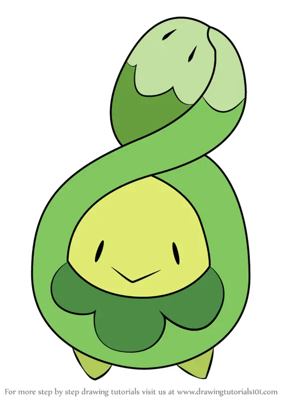 budew coloring page ideas pokemon