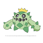 How to Draw Cacnea from Pokemon