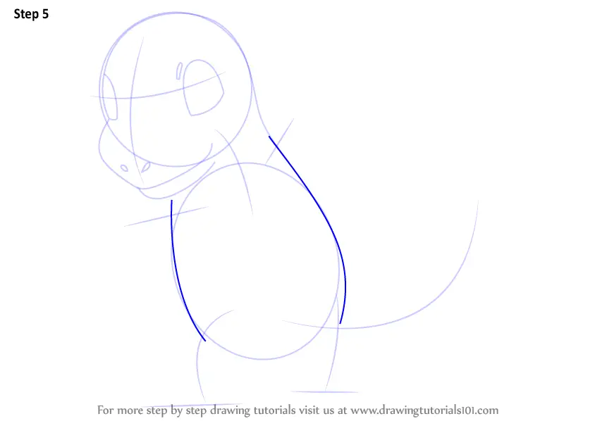 Learn How To Draw Charmander From Pokemon (pokemon) Step By Step 