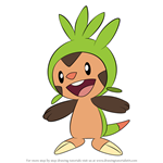 How to Draw Chespin from Pokemon