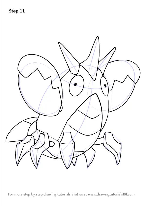 corphish color pages pokemon