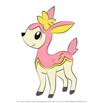 How to Draw Deerling from Pokemon