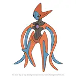 How to Draw Deoxys from Pokemon