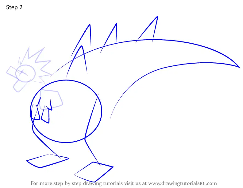 Learn How To Draw Dracozolt From Pokemon Pokemon Step By Step Drawing Tutorials