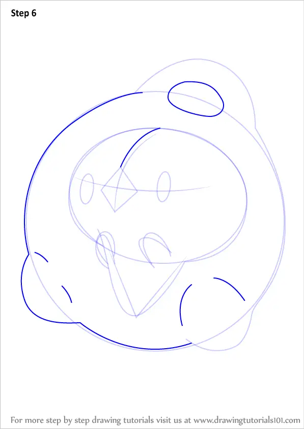 Step by Step How to Draw Duosion from Pokemon : DrawingTutorials101.com