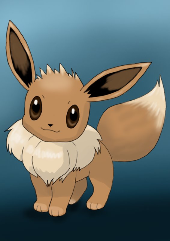 Step by Step How to Draw Eevee from Pokemon