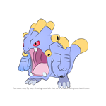How to Draw Exploud from Pokemon