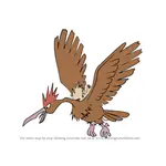 How to Draw Fearow from Pokemon