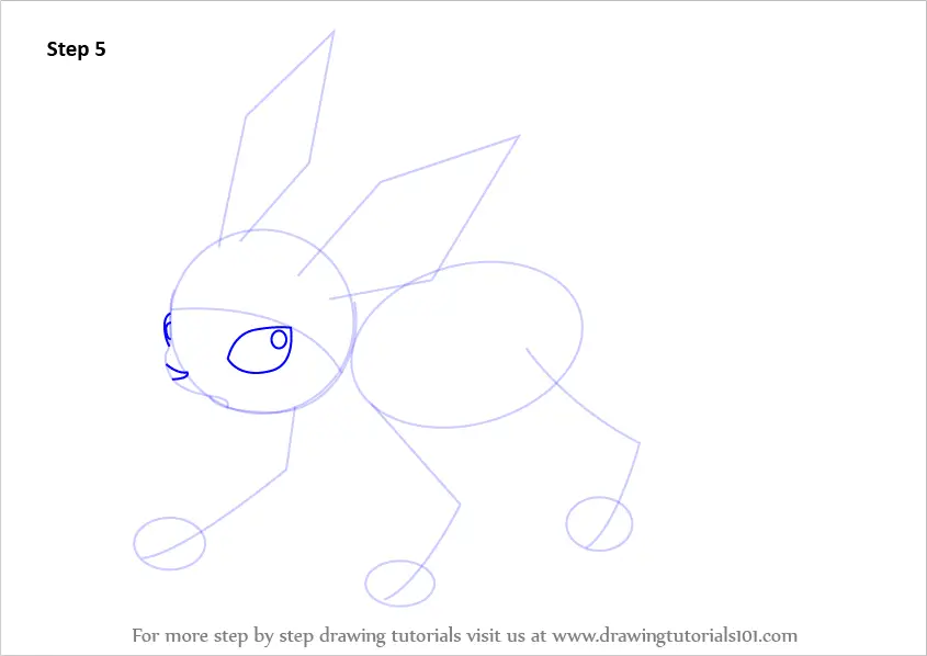 Learn How to Draw Flareon from Pokemon (Pokemon) Step by Step : Drawing ...