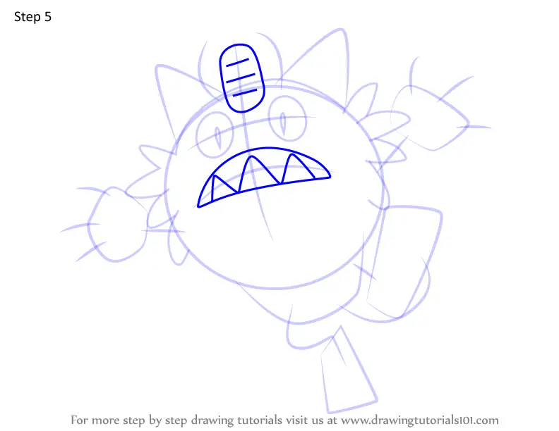 Learn How to Draw Galarian Meowth from Pokemon (Pokemon) Step by Step ...