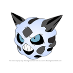 How to Draw Glalie from Pokemon