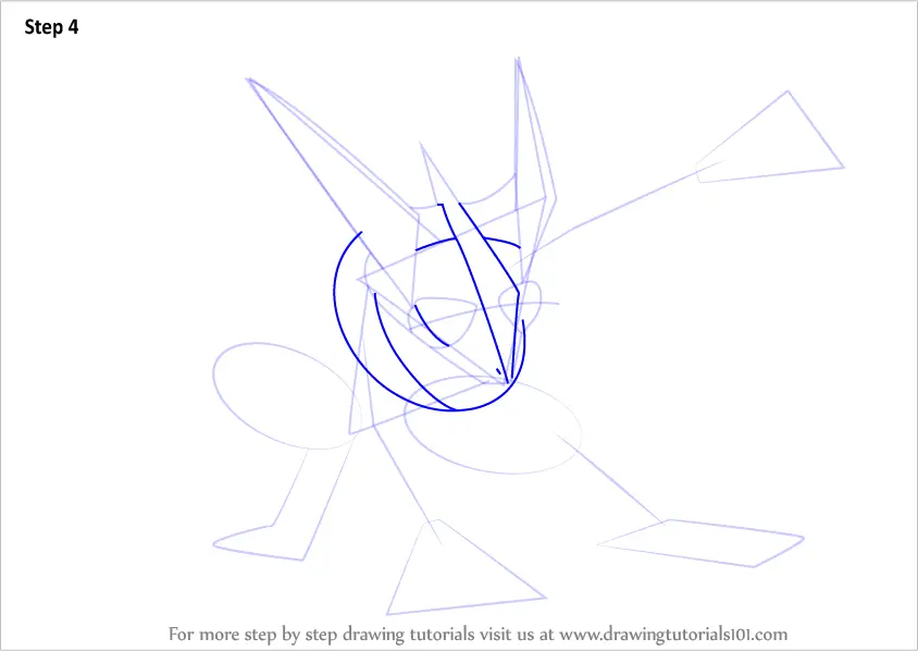 How to Draw Greninja from Pokemon X  Y  DrawingNow
