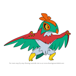 How to Draw Hawlucha from Pokemon