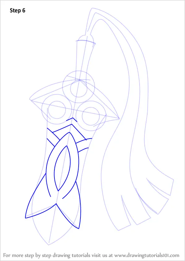 Learn How to Draw Honedge from Pokemon (Pokemon) Step by Step : Drawing