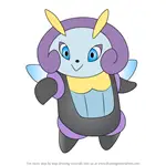 How to Draw Illumise from Pokemon