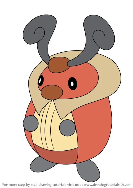 kricketot coloring page transparent png pokemon