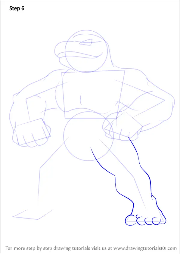 Step By Step How To Draw Machoke From Pokemon