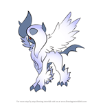 How to Draw Mega Absol from Pokemon
