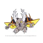 How to Draw Mega Pinsir from Pokemon